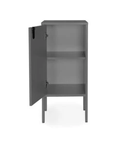 Tenzo Petit Meuble De Rangement En Bois H89cm Gris Anthracite -Boutique Maisons du Monde petit meuble de rangement en bois h89cm gris anthracite 5