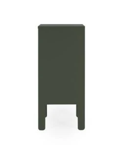 Tenzo Petit Meuble De Rangement En Bois H89cm Vert Kaki -Boutique Maisons du Monde petit meuble de rangement en bois h89cm vert kaki 2