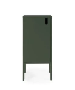 Tenzo Petit Meuble De Rangement En Bois H89cm Vert Kaki