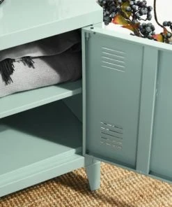 URBAN MEUBLE Petit Meuble De Rangement Style Industriel Métal Vert 40*30*57cm 12 URBAN MEUBLE Petit Meuble De Rangement Style Industriel Métal Vert 40*30*57cm -Boutique Maisons du Monde petit meuble de rangement style industriel metal vert 40 30 57cm 4