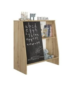 CALICOSY Rangement Ludique 1 Porte H81cm - Marron -Boutique Maisons du Monde rangement ludique 1 porte h81cm marron 2