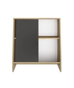 CALICOSY Rangement Ludique 1 Porte H81cm - Marron -Boutique Maisons du Monde rangement ludique 1 porte h81cm marron 3