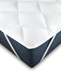 Mister Sandman Surmatelas 140x200 Grand Confort, Mousse Microfibre, Certifié Oeko Tex