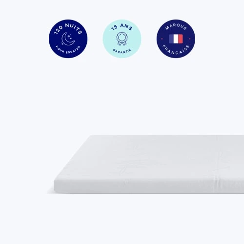 Hypnia Surmatelas Bambou-150 X 190 (cm) 5 Hypnia Surmatelas Bambou-150 X 190 (cm) – Image 3