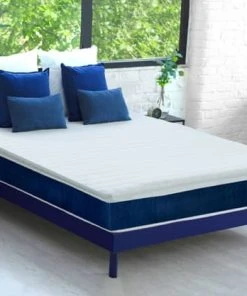 Idliterie Surmatelas Bi Confort Latex Et Mémoire De Forme 160x200 -Boutique Maisons du Monde surmatelas bi confort latex et memoire de forme 160x200 2