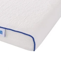 BLEU CALIN Surmatelas Mémoire De Forme 7 Cm Déhoussable Tissu Respirant 90x190cm -Boutique Maisons du Monde surmatelas memoire de forme 7 cm dehoussable tissu respirant 90x190cm 2