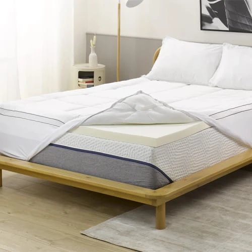 Mello Surmatelas Mémoire De Forme 8cm 200x200cm 5 Mello Surmatelas Mémoire De Forme 8cm 200x200cm – Image 3