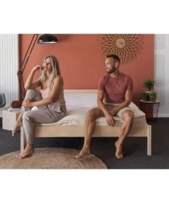 Pilimpi Surmatelas Naturel En 100% Coton Biologique Et Laine 180 X 200 -Boutique Maisons du Monde surmatelas naturel en 100 coton biologique et laine 180 x 200 2