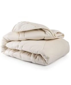 Pilimpi Surmatelas Naturel En 100% Coton Biologique Et Laine 90 X 200