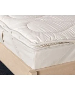 Pilimpi Surmatelas Naturel En 100% Coton Biologique Et Laine 90 X 200 -Boutique Maisons du Monde surmatelas naturel en 100 coton biologique et laine 90 x 200 5