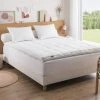 DUNLOPILLO Surmatelas Premium Naturel - 10% Duvet 160x200 Cm -Boutique Maisons du Monde surmatelas premium naturel 10 duvet 160x200 cm