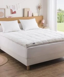 DUNLOPILLO Surmatelas Premium Naturel - 10% Duvet 90x190 Cm