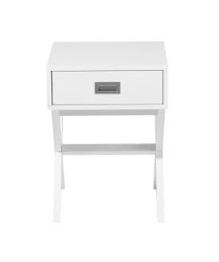 Beliani Table Basse Blanche Avec Tiroir -Boutique Maisons du Monde table basse blanche avec tiroir 3