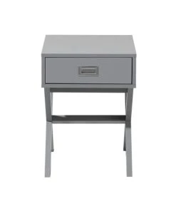 Beliani Table Basse Grise Avec Tiroir -Boutique Maisons du Monde table basse grise avec tiroir 2