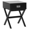 Beliani Table Basse Noire Avec Tiroir 1 Beliani Table Basse Noire Avec Tiroir -Boutique Maisons du Monde table basse noire avec tiroir