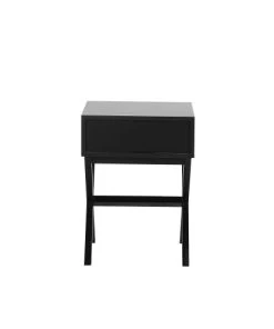 Beliani Table Basse Noire Avec Tiroir -Boutique Maisons du Monde table basse noire avec tiroir 5