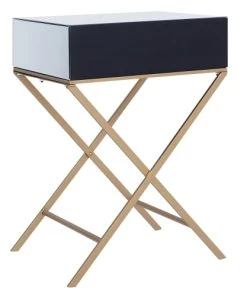 Beliani Table D'appoint Effet Miroir -Boutique Maisons du Monde table d appoint effet miroir 4