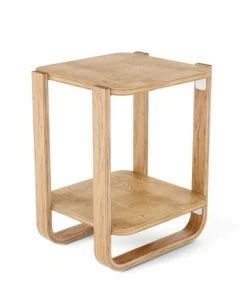 Umbra Table D'appoint En Bois Naturel 53x42cm
