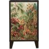 RNT By Really Nice Things Table De Bois Pin Massif Avec Imprimé Floral Multicouleur Malasia
