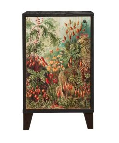 RNT By Really Nice Things Table De Bois Pin Massif Avec Imprimé Floral Multicouleur Malasia