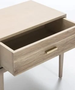 Thai Natura Table De Chever 1 Tiroir En Bois Clair Cérusé 8 Thai Natura Table De Chever 1 Tiroir En Bois Clair Cérusé -Boutique Maisons du Monde table de chever 1 tiroir en bois clair ceruse 1