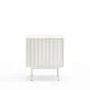 TEULAT Table De Chevet 1 Porte 2 Tiroirs En Bois Blanc 2 TEULAT Table De Chevet 1 Porte 2 Tiroirs En Bois Blanc -Boutique Maisons du Monde table de chevet 1 porte 2 tiroirs en bois blanc