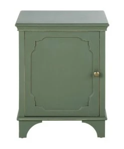Maisons Du Monde Table De Chevet 1 Porte Vert Kaki