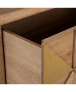 Ixia Table De Chevet 1 Tiroir Bicolore Bois Et Doré -Boutique Maisons du Monde table de chevet 1 tiroir bicolore bois et dore 4
