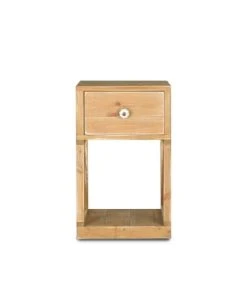 Dendro Table De Chevet 1 Tiroir Bois Massif