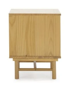 HOMN Table De Chevet 1 Tiroir Couleur Bois Et Gris, Bois Massif -Boutique Maisons du Monde table de chevet 1 tiroir couleur bois et gris bois massif 2