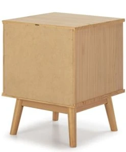 HOMN Table De Chevet 1 Tiroir Couleur Bois Et Gris, Bois Massif -Boutique Maisons du Monde table de chevet 1 tiroir couleur bois et gris bois massif 8