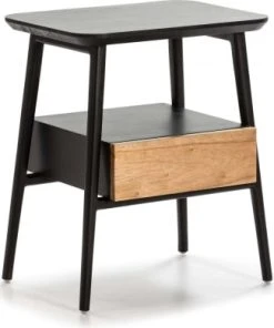 Thai Natura Table De Chevet 1 Tiroir Couleur Noir Et Bois Clair 11 Thai Natura Table De Chevet 1 Tiroir Couleur Noir Et Bois Clair -Boutique Maisons du Monde table de chevet 1 tiroir couleur noir et bois clair argomilla 2