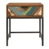 Rendez Vous Déco Table De Chevet 1 Tiroir En Bois D'acacia Et Bois Recyclé