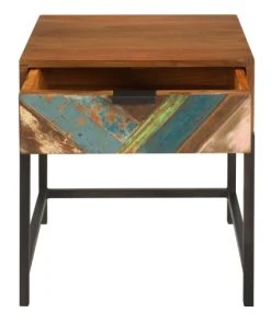 Rendez Vous Déco Table De Chevet 1 Tiroir En Bois D'acacia Et Bois Recyclé 12 Rendez Vous Déco Table De Chevet 1 Tiroir En Bois D'acacia Et Bois Recyclé -Boutique Maisons du Monde table de chevet 1 tiroir en bois d acacia et bois recycle 4