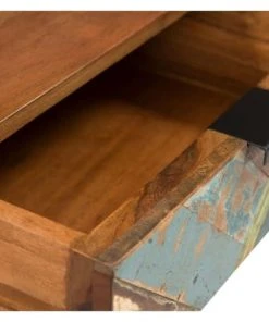 Rendez Vous Déco Table De Chevet 1 Tiroir En Bois D'acacia Et Bois Recyclé 13 Rendez Vous Déco Table De Chevet 1 Tiroir En Bois D'acacia Et Bois Recyclé -Boutique Maisons du Monde table de chevet 1 tiroir en bois d acacia et bois recycle 5