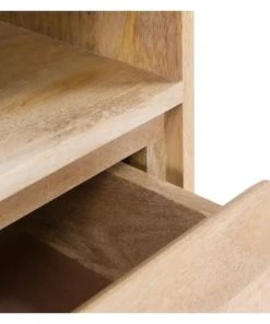 Rendez Vous Déco Table De Chevet 1 Tiroir En Bois De Manguier -Boutique Maisons du Monde table de chevet 1 tiroir en bois de manguier 3