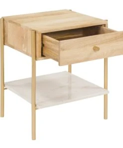 Rendez Vous Déco Table De Chevet 1 Tiroir En Bois De Manguier Et Marbre 9 Rendez Vous Déco Table De Chevet 1 Tiroir En Bois De Manguier Et Marbre -Boutique Maisons du Monde table de chevet 1 tiroir en bois de manguier et marbre 1