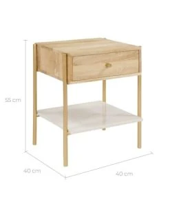 Rendez Vous Déco Table De Chevet 1 Tiroir En Bois De Manguier Et Marbre 10 Rendez Vous Déco Table De Chevet 1 Tiroir En Bois De Manguier Et Marbre -Boutique Maisons du Monde table de chevet 1 tiroir en bois de manguier et marbre 2