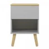 Meubles & Design Table De Chevet 1 Tiroir En Bois Gris -Boutique Maisons du Monde table de chevet 1 tiroir en bois gris