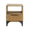 Maisons Du Monde Table De Chevet 1 Tiroir En Manguier Massif