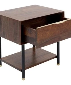 Kare Design Table De Chevet 1 Tiroir En Sheesham Massif -Boutique Maisons du Monde table de chevet 1 tiroir en sheesham massif 8