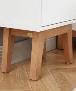 ELLE DECORATION Table De Chevet 1 Tiroir - Laqué Blanc Mat -Boutique Maisons du Monde table de chevet 1 tiroir laque blanc mat 2