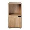 Casame Table De Chevet 2 Cases Décor Bois 1 Porte -Boutique Maisons du Monde table de chevet 2 cases decor bois 1 porte