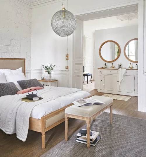 Maisons Du Monde Table De Chevet 2 Tiroirs En Acacia Et Manguier Noire 5 Maisons Du Monde Table De Chevet 2 Tiroirs En Acacia Et Manguier Noire – Image 3