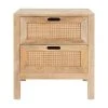 Rendez Vous Déco Table De Chevet 2 Tiroirs En Bois De Manguier Et Cannage -Boutique Maisons du Monde table de chevet 2 tiroirs en bois de manguier et cannage