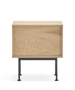 TEULAT Table De Chevet 2 Tiroirs En Bois Et Métal Gris Anthracite -Boutique Maisons du Monde table de chevet 2 tiroirs en bois et metal gris anthracite 5