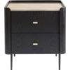 Kare Design Table De Chevet 2 Tiroirs En Peuplier Et Chêne Brun 2 Kare Design Table De Chevet 2 Tiroirs En Peuplier Et Chêne Brun -Boutique Maisons du Monde table de chevet 2 tiroirs en peuplier et chene brun