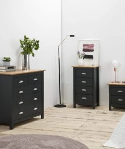 HOMN Table De Chevet 2 Tiroirs Gris/chêne, Fabriqué En Bois De Pin Massif -Boutique Maisons du Monde table de chevet 2 tiroirs gris chene fabrique en bois de pin massif 5