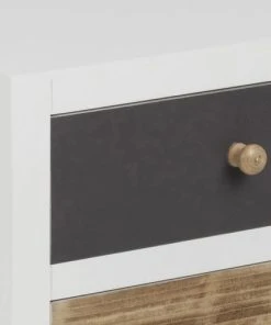 CONCEPT USINE Table De Chevet 4 Tiroirs Multicolore -Boutique Maisons du Monde table de chevet 4 tiroirs multicolore 3