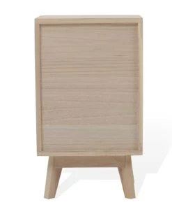 Mobili Rebecca Table De Chevet Avec 3 Tiroirs En Bois Brun Et Blanc 12 Mobili Rebecca Table De Chevet Avec 3 Tiroirs En Bois Brun Et Blanc -Boutique Maisons du Monde table de chevet avec 3 tiroirs en bois brun et blanc 4